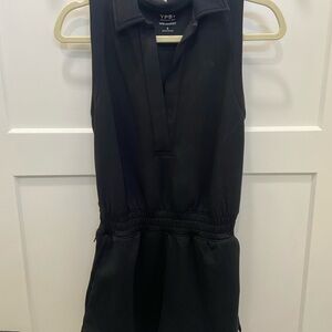 YPB Black Sleeveless Romper
